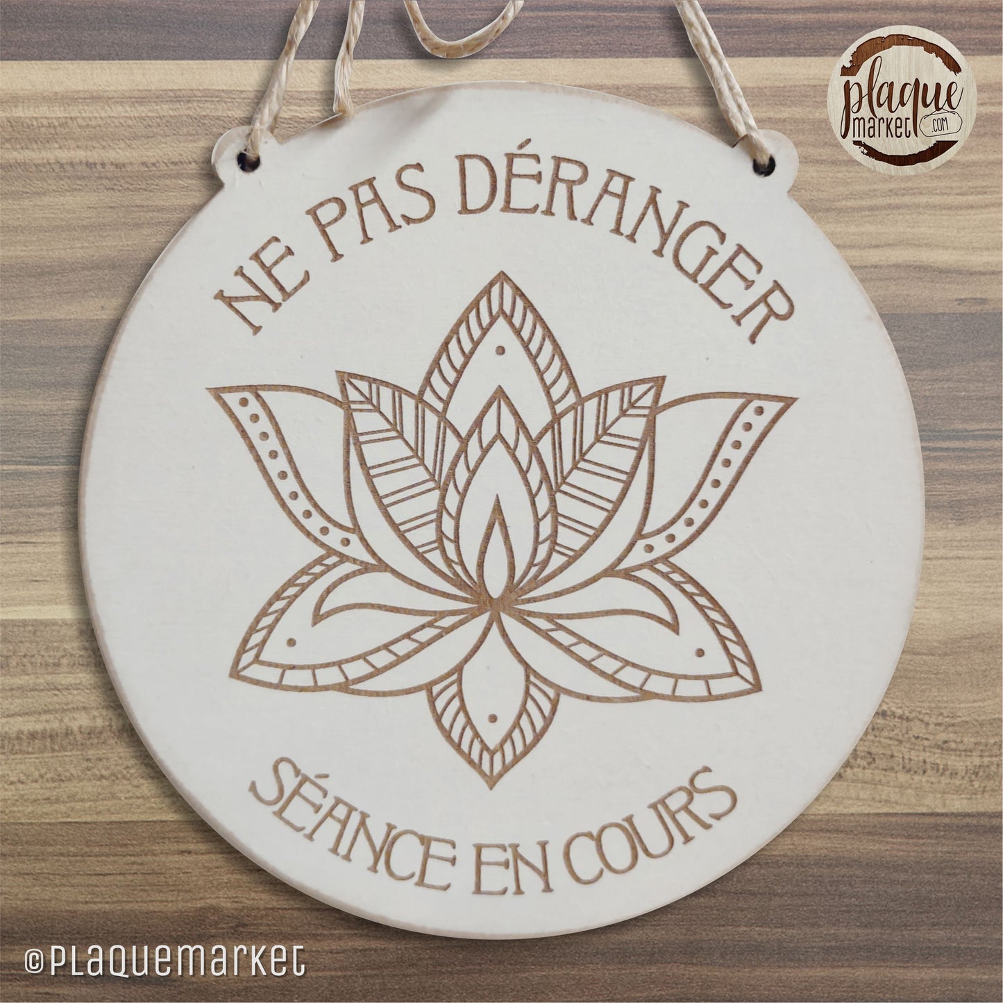 Séance en Cours Plaque de PlaqueMarket