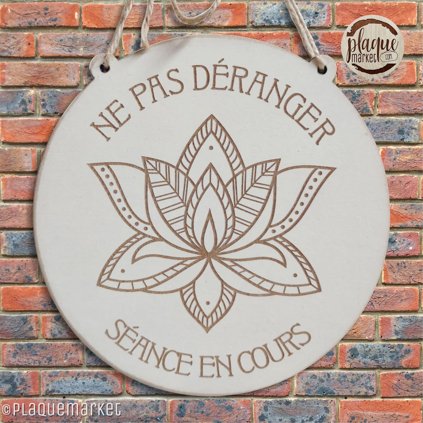 Séance en Cours Plaque de PlaqueMarket
