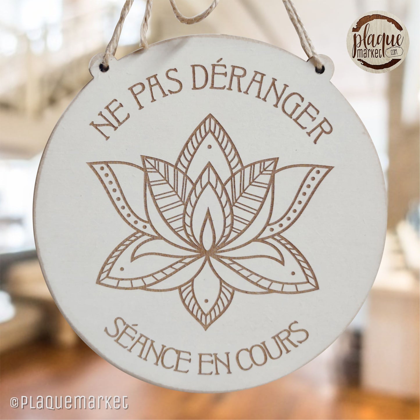 Séance en Cours Plaque de PlaqueMarket