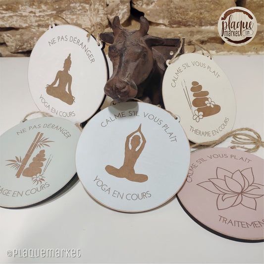 Séance en Cours Plaque de PlaqueMarket