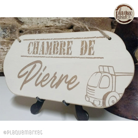Prénom Plaque de Chambre de PlaqueMarket