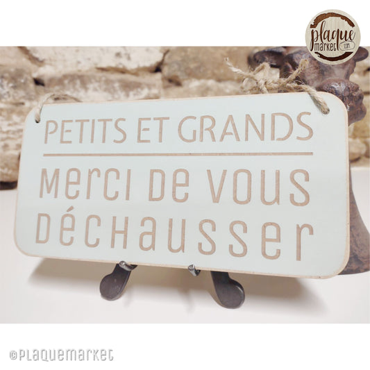 Sans Vos Chaussures Plaque de PlaqueMarket