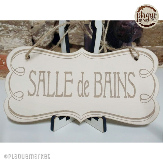 Salle de Bains Plaque de PlaqueMarket