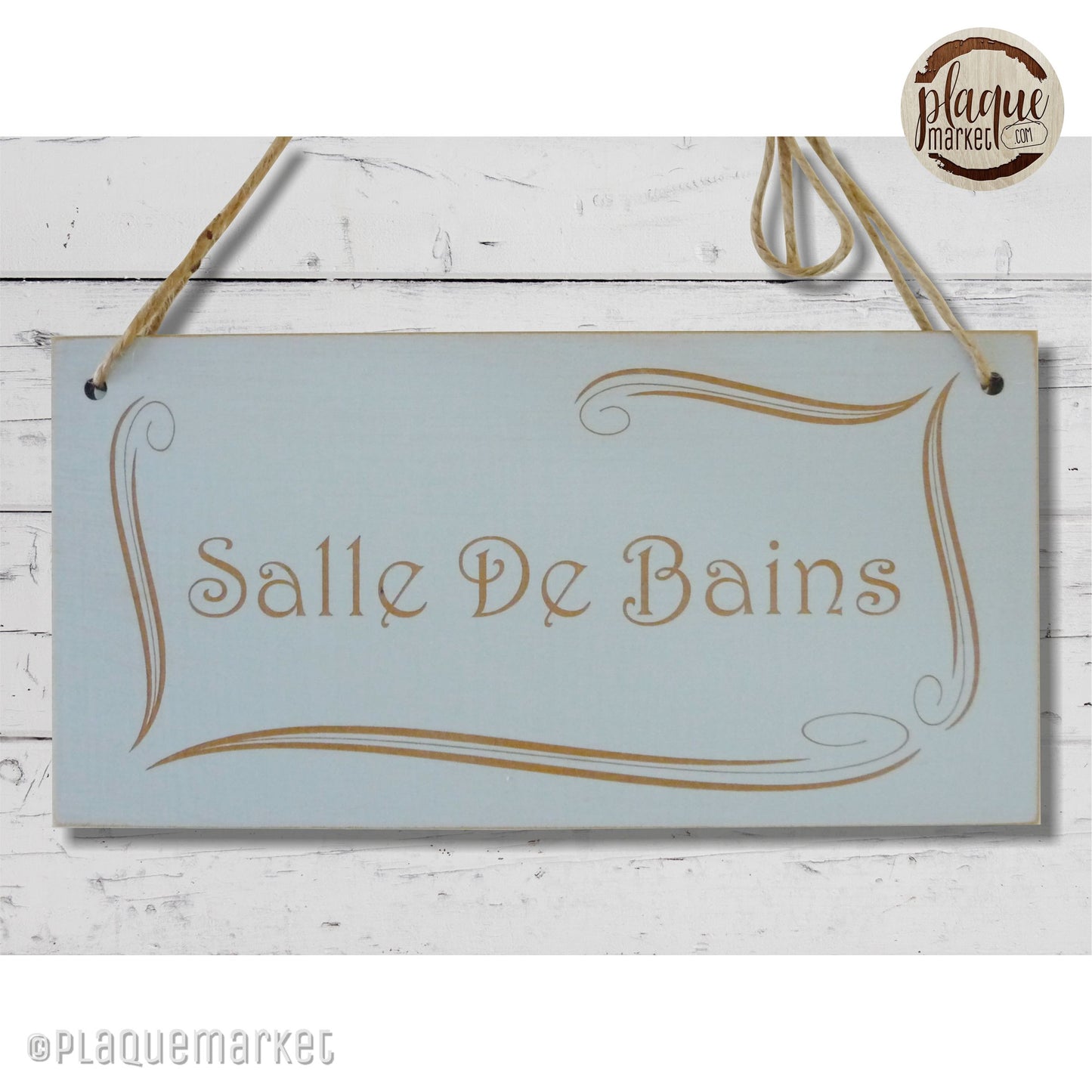 Salle de Bains Plaque de PlaqueMarket