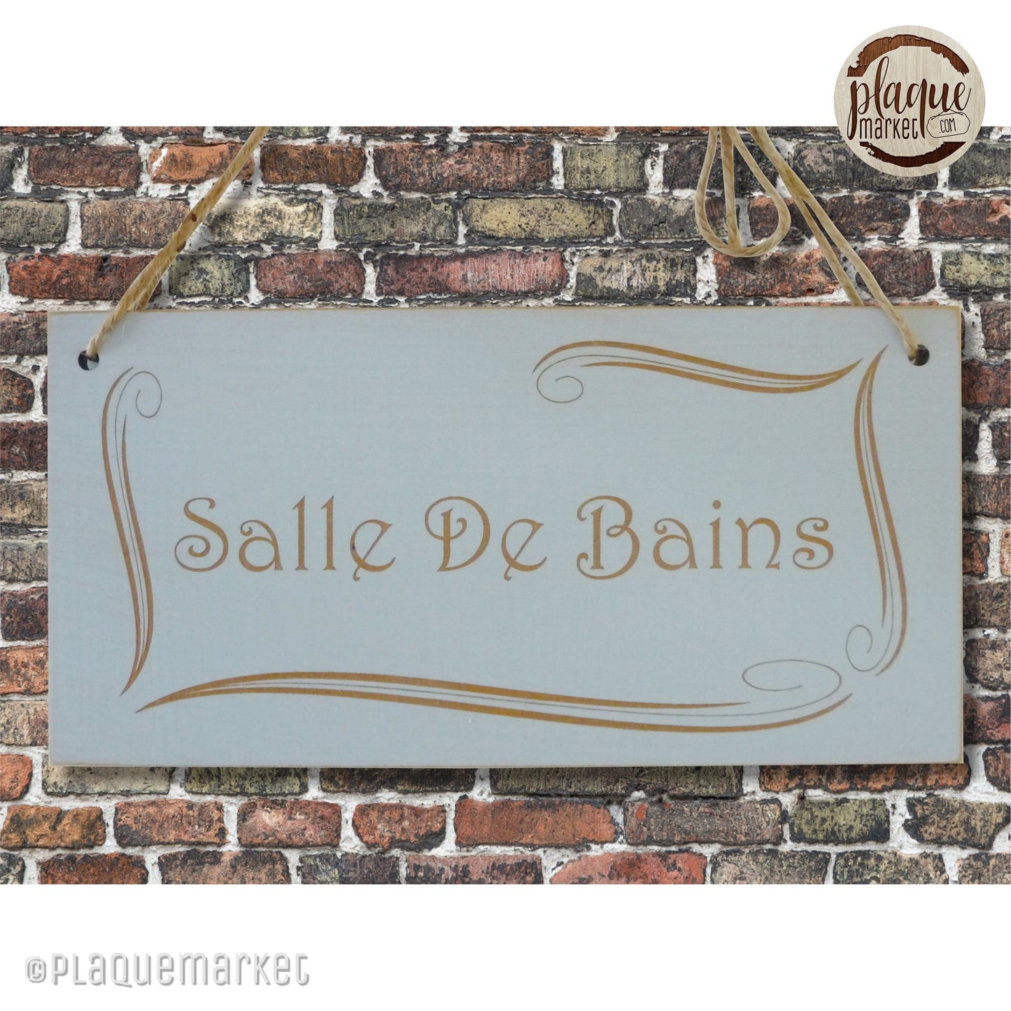 Salle de Bains Plaque de PlaqueMarket