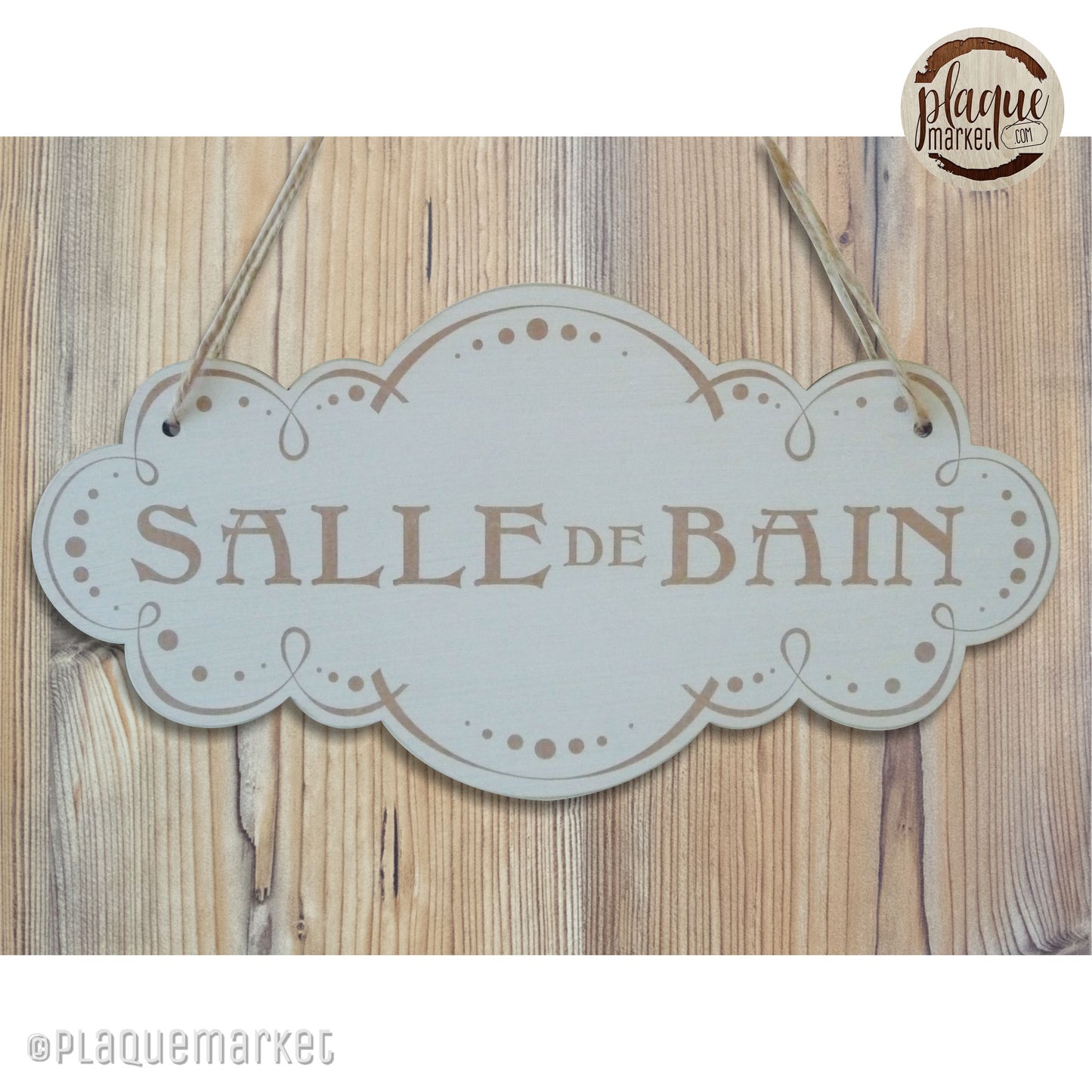 Salle de Bain Plaque de PlaqueMarket