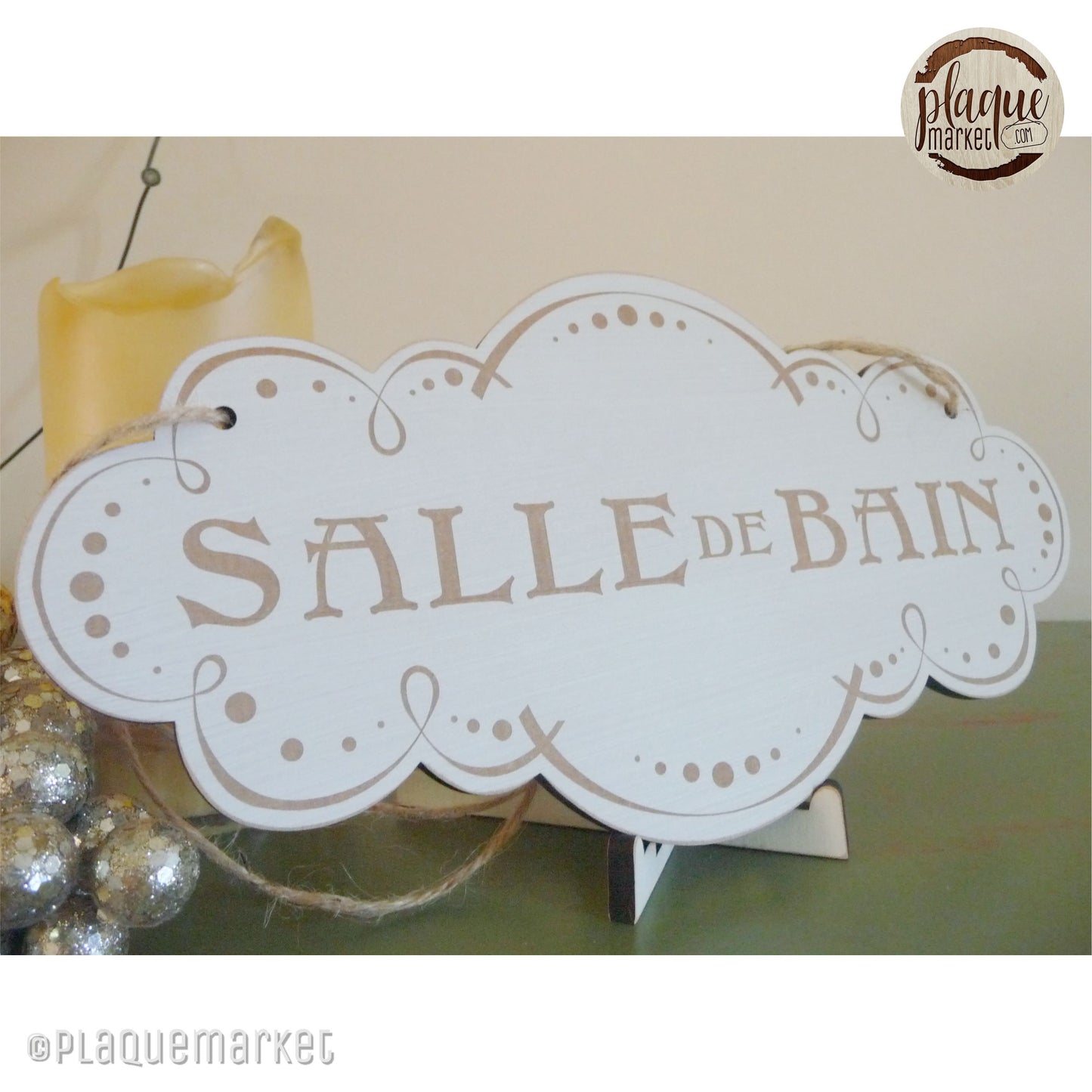 Salle de Bain Plaque de PlaqueMarket