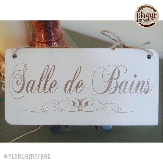 Salle de Bains Plaque de PlaqueMarket