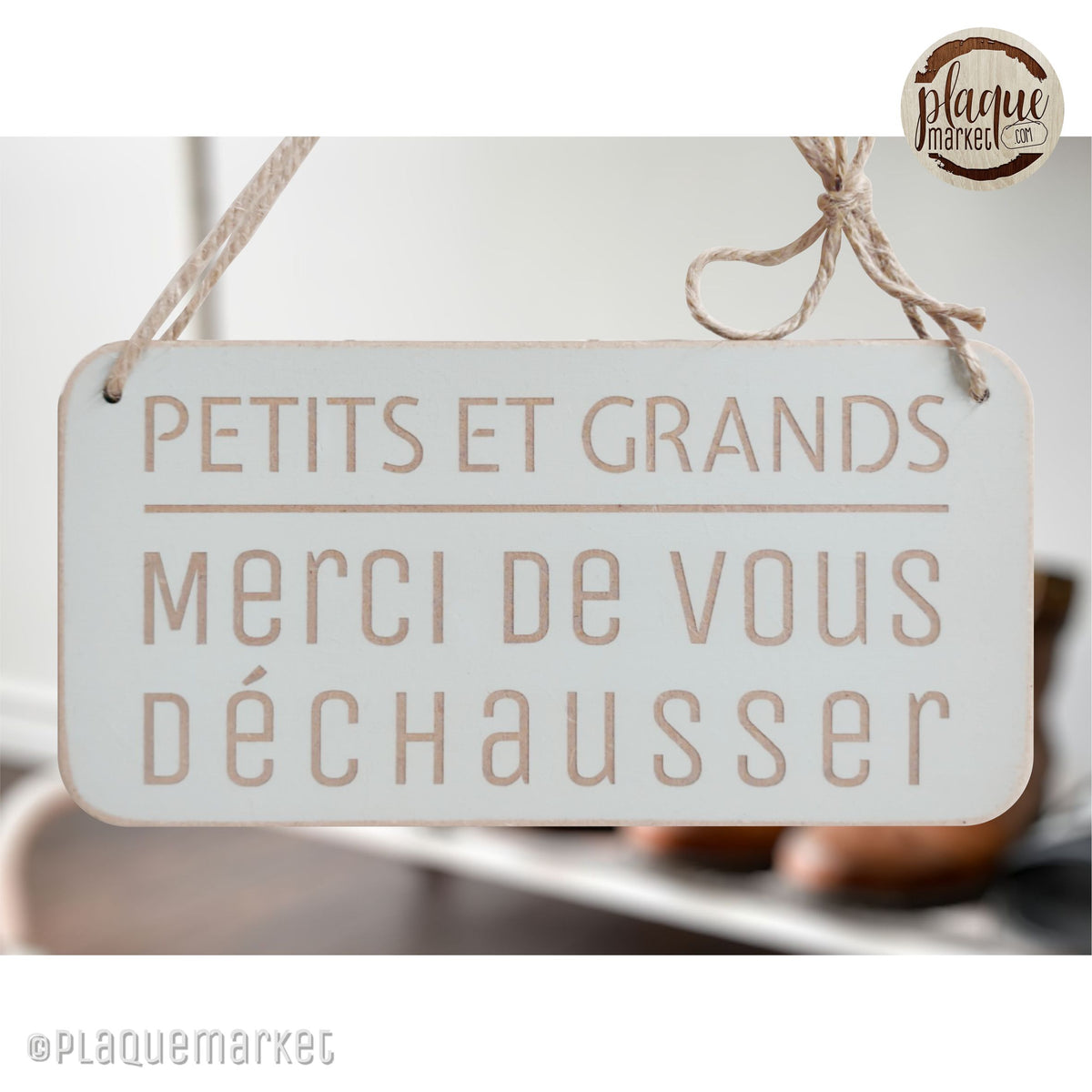 Sans Vos Chaussures Plaque de PlaqueMarket