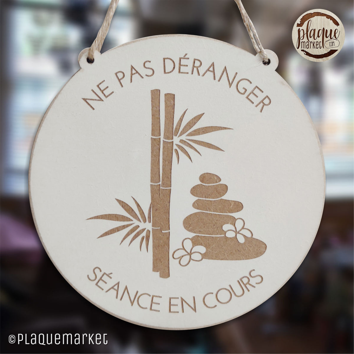Séance en Cours Plaque de PlaqueMarket