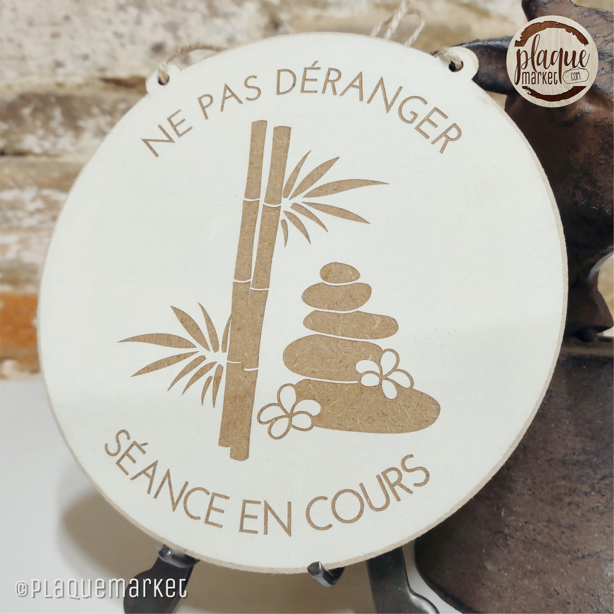 Séance en Cours Plaque de PlaqueMarket