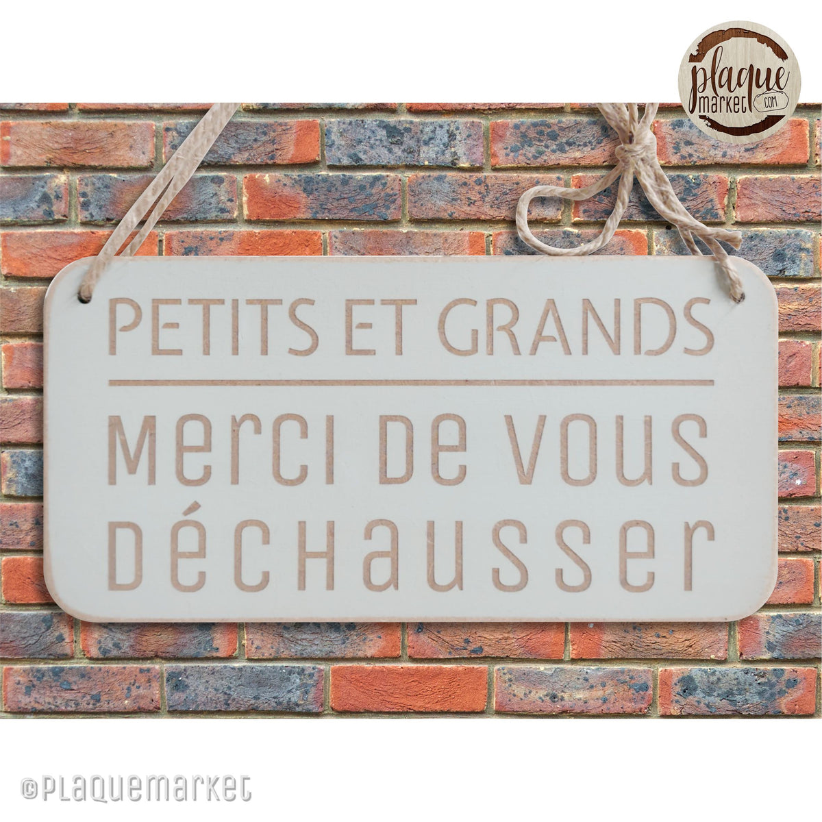 Sans Vos Chaussures Plaque de PlaqueMarket